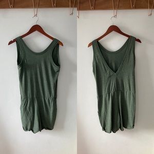 Nation LTD Green Jersey Romper